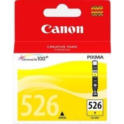 Canon oryginalny ink / tusz CLI526Y, yellow, 9ml, 4543B001, Canon Pixma  MG5150, MG5250, MG6150, MG8150