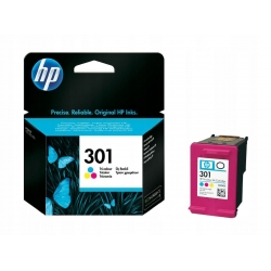 HP oryginalny ink / tusz CH562EE, HP 301, color, 165s, HP HP Deskjet 1000, 1050, 2050, 3000, 3050