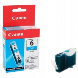 Canon oryginalny ink / tusz BCI6C, cyan, blistr z ochroną, 13ml, 4706A028, 4706A017, Canon S800, 820, 830, 9000, iP6000D, MP750