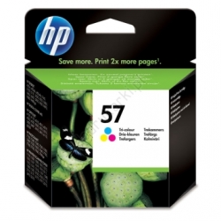 HP oryginalny ink / tusz C6657AE, HP 57, color, 500s, 17ml, HP DeskJet 450, 5652, 5150, 5850, psc-7150, OJ-6110