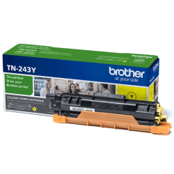 Brother oryginalny toner TN243Y, yellow, 1000s, Brother DCP-L3500, MFC-L3730, MFC-L3740, MFC-L3750, O