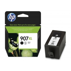 HP oryginalny ink / tusz T6M19AE, HP 907XL, black, 1500s, 37ml, extra duża pojemność, HP Officejet 6962,Pro 6960,6961,6963,6964,69